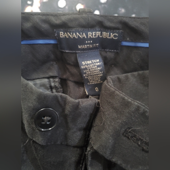 Banana Republic size 0 Martin fit stretch 60% cotton jeans - Picture 3 of 5